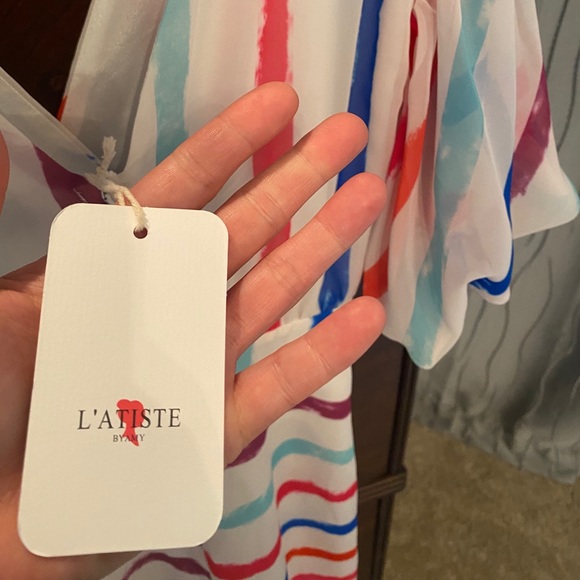 ❌SOLD❌BNWT L’Atiste by Amy Aura Dress Size Small - Picture 12 of 12